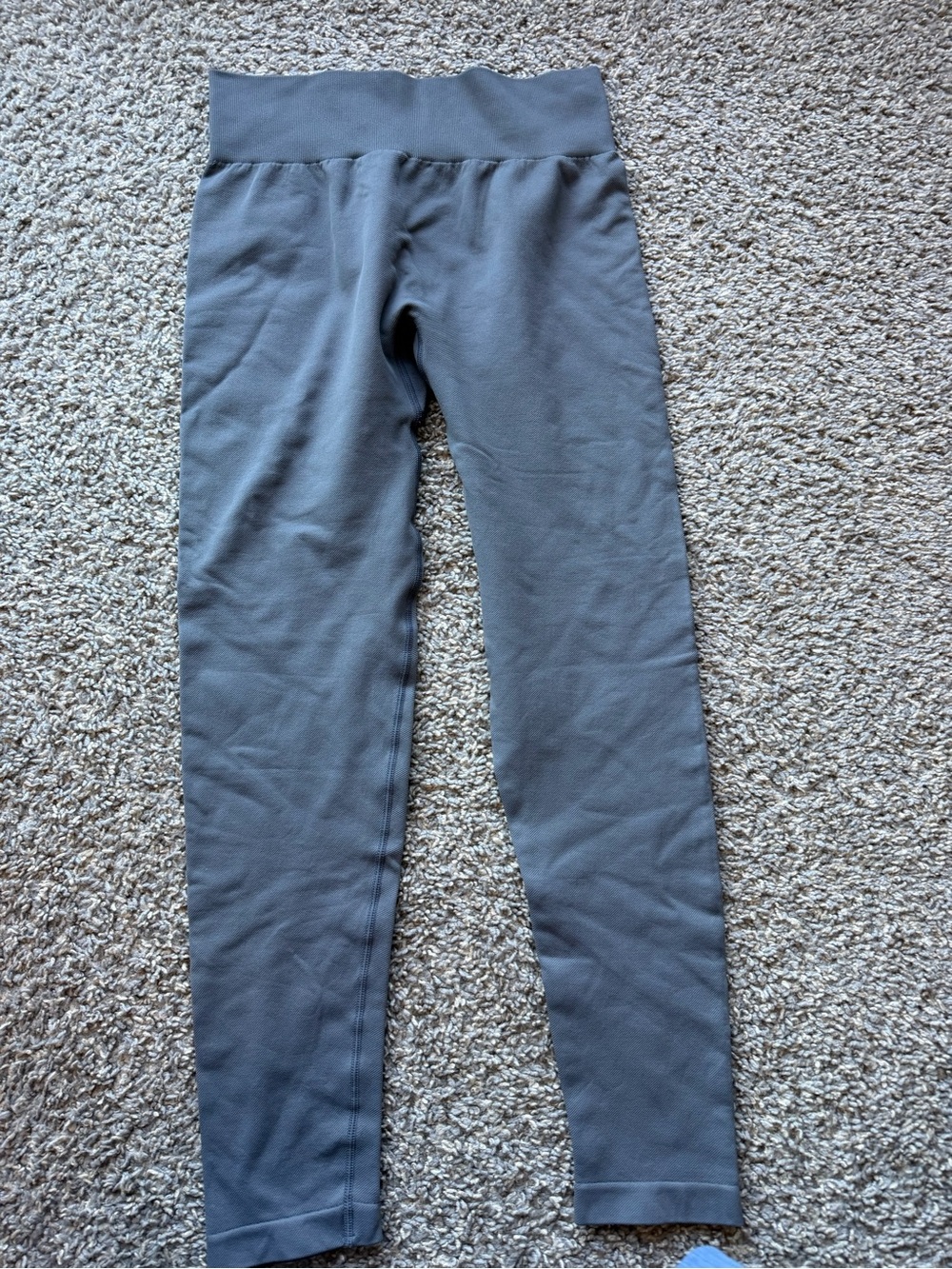 Women's High-Rise Gray Leggings - Comfortable Everyday Stretch